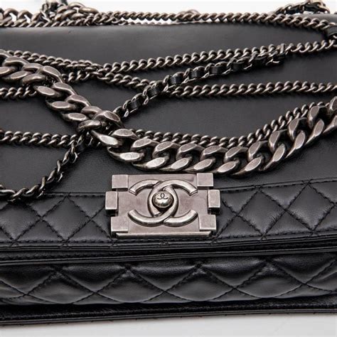 chanel boy rock chain|chanel bag for sale.